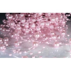 Perličky na silikonu - Růžová světlePerličky na silikonu - Růžová světle