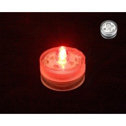 Dekorační LED svíčka  - vodotěsná - růžováNOVINKA V ČR - Červené - Dekorační LED světýlko DEKORLED - vodotěsné