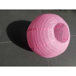 Lampion papírový kulatý 40cm - růžováLampion papírový kulatý 20cm - růžová