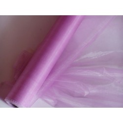Organza  fialová lilaOrganzový pás - světle fialová, šíře 40 cm -