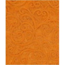 Organzový ubrus oranžový 150x300mmOrganza ornament oranžová