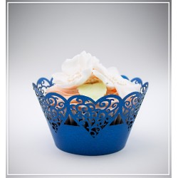 Sada košíčků - cupcakes modrá 03Sada košíčků - cupcakes modrá 03