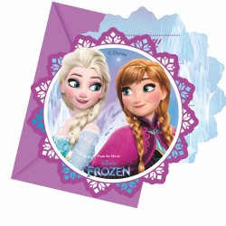 Pozvánky na party - Frozen 6ksPozvánky na party - Frozen 6ks Ledové království