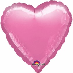 Foliový balonek srdce růžové světle
